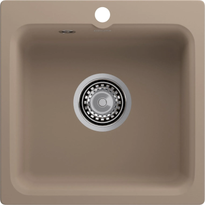 Детальное фото товара: GranFest GF-SMART 430, мойка, мрамор, песочный