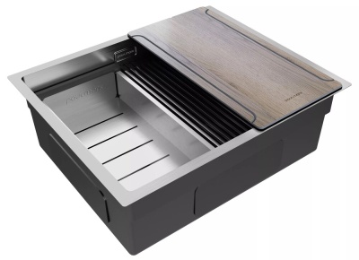 Детальное фото товара: Paulmark NEXT-MULTI SINK 54 UNI, мойка, нержавеющая сталь брашированная