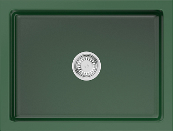 Фото товара: Omoikiri Mikura 61-RG Glossy, мойка, керамика, royal green