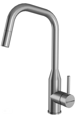 KUCHENSTERN FILA-S, смеситель, нержавеющая сталь