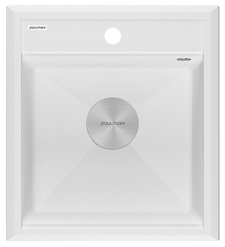 Фото товара: Paulmark STEPIA 45, мойка, гранит, белый