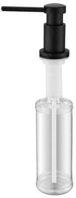 Paulmark BREVIT, дозатор для моющего средства, черный металлик