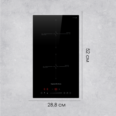 Детальное фото товара: Zigmund & Shtain CI 60.3 B индукционная поверхность