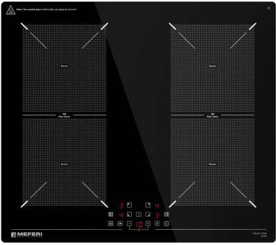 Детальное фото товара: MEFERI MIH604BK ULTRA индукционная поверхность