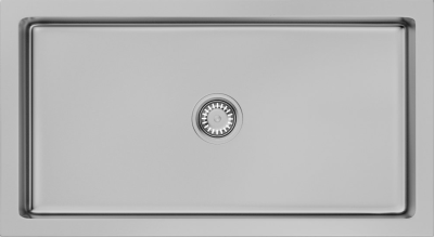 Omoikiri Mikura 83-SI, мойка, керамика, silver