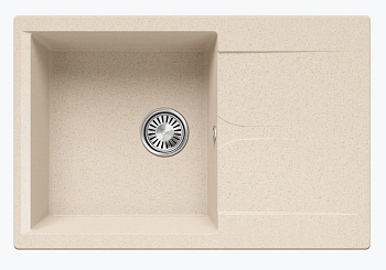 Фото товара: Polygran GALS-760, мойка, мрамор, кремовый 327