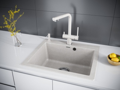 Детальное фото товара: Paulmark DECUS, дозатор для моющего средства, бежевый