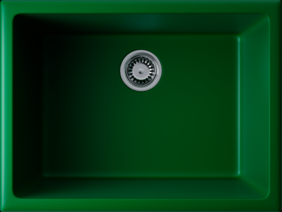 Omoikiri Okinoshima 61-U/I-RG Matt, мойка, керамика, royal green Omoikiri Okinoshima 61-U/I-RG Matt, мойка, керамика, royal green