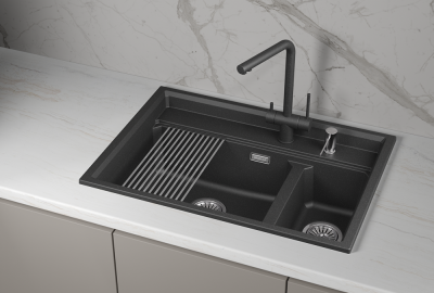 Детальное фото товара: GRANULA 7302i мойка, гранит, шварц