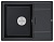 Фото товара: Paulmark FLUGEN 50-650, мойка, гранит, черный металлик