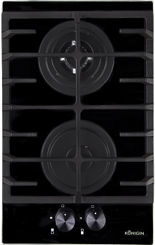 Фото товара: Konigin Flash 302 BKGW газовая поверхность