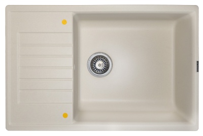 Ecoshtein RECHTECK 780.500, мойка, гранит, капучино