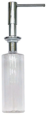 ALVEUS PEAR CHR 0,5 L, дозатор для моющего средства, хром