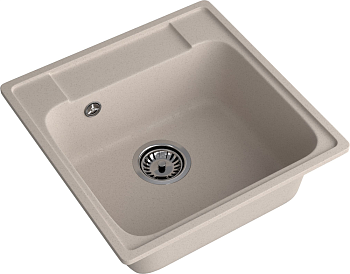 Фото товара: ЭкоМ 4848, мойка, гранит, песочный