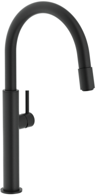 Детальное фото товара: Franke Pescara Up&Down, смеситель, черный матовый