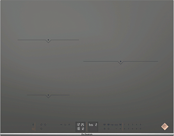 Фото товара: De Dietrich DPI7572G индукционная поверхность
