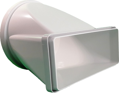 Фото товара: Faber переходник прямоугольной/круглый RRC (220х90 мм)