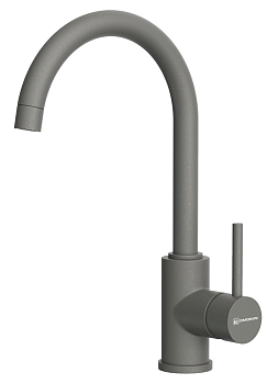 Фото товара: Omoikiri Shinagawa-P-PL, смеситель, гранит, платина