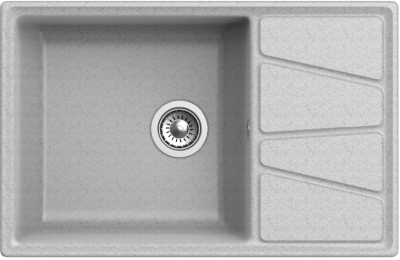 Детальное фото товара: GranFest VERTEX GF-V-780L, мойка, мрамор, серый