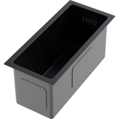 Детальное фото товара: Omoikiri Taki 20-U/IF-GB, мойка, нержавеющая сталь/графит