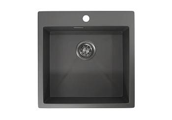 Фото товара: GRANULA 5151 мойка, нержавеющая сталь, графит матовый