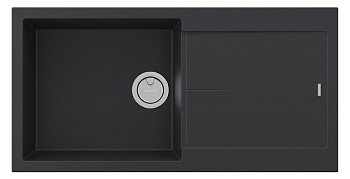 Фото товара: Paulmark EXTENSIO 99, мойка, гранит, антрацит