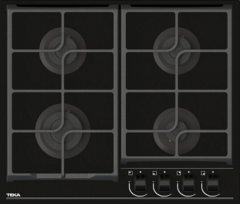 Фото товара: Teka GBC 64100 KBN BLACK газовая поверхность