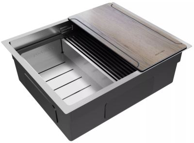 Детальное фото товара: Paulmark NEXT-MULTI SINK 54-L UNI, мойка, нержавеющая сталь брашированная
