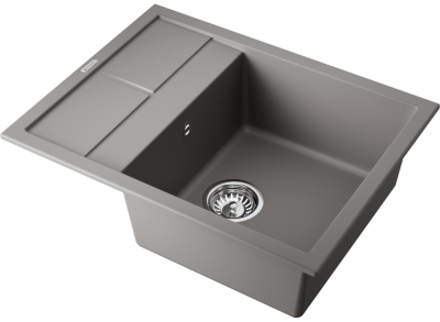Детальное фото товара: Omoikiri Sumi 65A-GR, мойка, керамика, leningrad grey