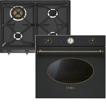 Фото товара: Smeg SRV864AOGH + SFP805AO