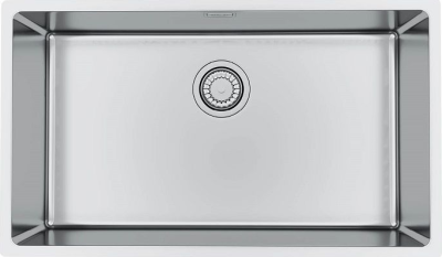 Фото товара: ALVEUS KOMBINO 60 SAT-90, мойка, нержавеющая сталь сатин (в комплекте с сифоном 1130550)