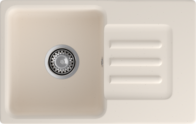 ЭкоМ М-680, мойка, мрамор, белый