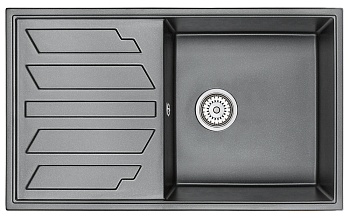 Фото товара: GRANULA 8601 мойка, гранит, шварц