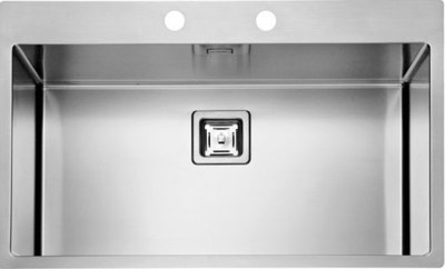 ALVEUS STYLUX 40 BRS-90, мойка, нерж.сталь (в компл.с сифоном 1133398)