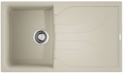 Omoikiri Yasugata 86-WH, мойка, гранит, белый