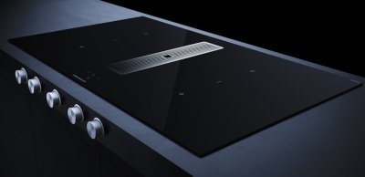 Детальное фото товара: Kuppersbusch KMI 9850.1 SR-E Silver Chrome индукционная поверхность