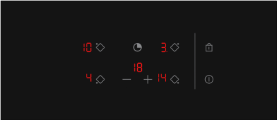 Детальное фото товара: De Dietrich DPV4601B стеклокерамическая поверхность