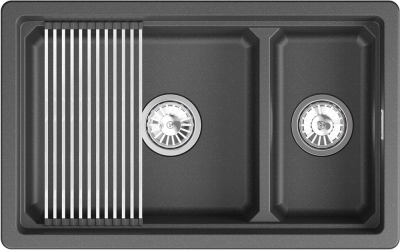 GRANULA 7304iU мойка, гранит, черный