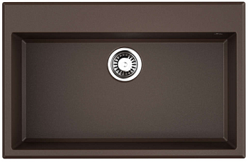 Фото товара: Omoikiri Tedori 79-DC, мойка, гранит, темный шоколад