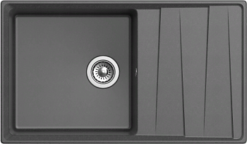 Фото товара: GranFest LEVEL GF-LV-860L, мойка, мрамор, графит