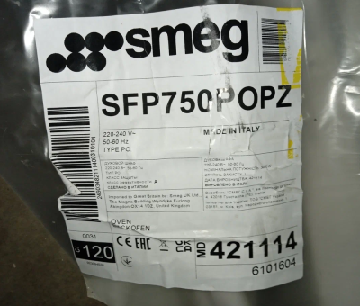 Детальное фото товара: Уценка Smeg SFP750POPZ