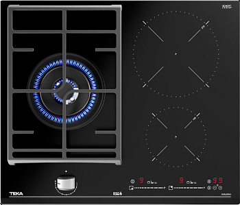 Фото товара: Teka HYBRID JZC 63312 ABN BLACK комбинированная поверхность
