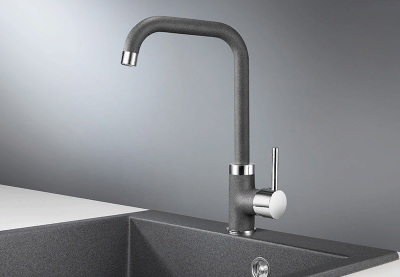 Детальное фото товара: GRANULA 0041 смеситель, гранит, графит