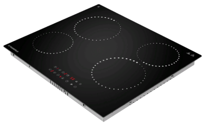 Maunfeld CVCE594PBK Детальное фото товара: Maunfeld CVCE594PBK стеклокерамическая поверхность