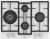 Детальное фото товара: Korting HGG 67009 CQTW газовая поверхность