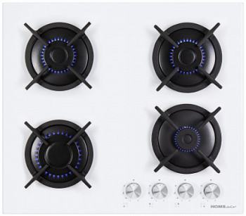 Фото товара: HOMSair HGG641WH газовая поверхность