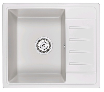 Детальное фото товара: GRANULA 5803 мойка, гранит, белый