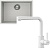 Фото товара: Omoikiri Bosen 54-U-WH + Nakagawa-P-WH белый