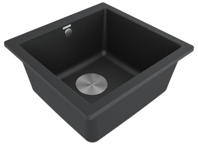 Paulmark GERA 50, мойка, гранит, антрацит Детальное фото товара: Paulmark GERA 50, мойка, гранит, антрацит