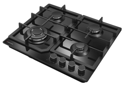 Детальное фото товара: MEFERI MGH604BK GLASS COMFORT газовая поверхность